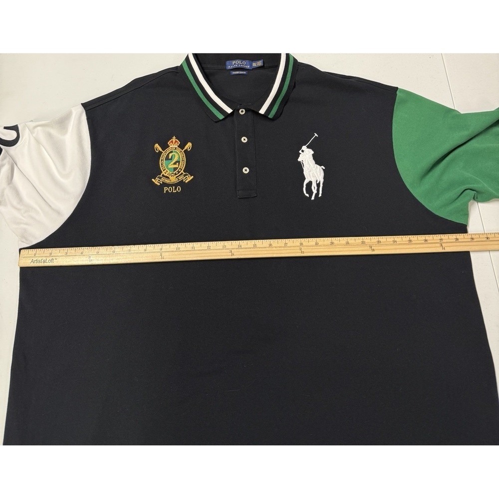 Polo Ralph Lauren Polo Shirt Men's 3XLT Big Pony Crest Logo (read flaw) - Picture 8 of 11